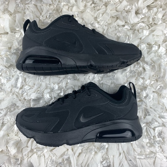 NEW Nike Air Max 200 ‘Black/ Black’ - Picture 3 of 14